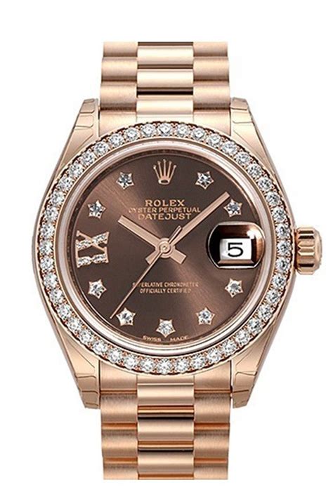 rolex datejust rose gold rubber|rolex datejust 28mm rose gold.